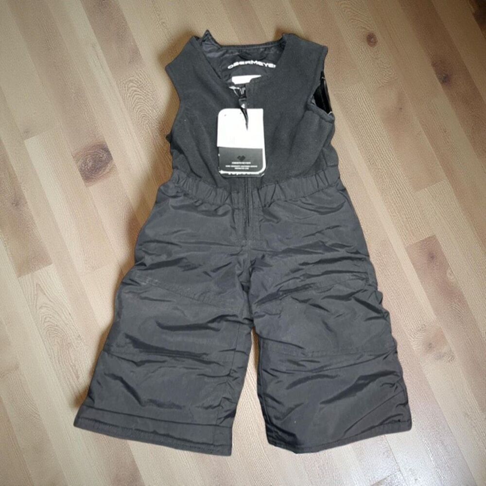 NWT Obermeyer Kids Outer Limits I-Grow Bib Snow Pants Size 1 XS